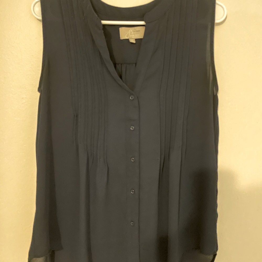 Navy blue blouse